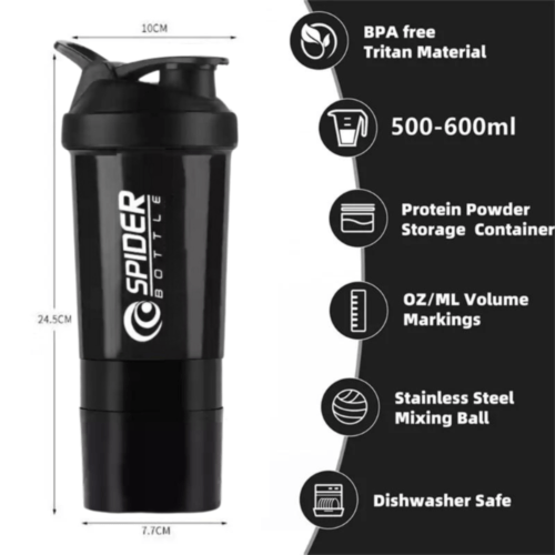 Premium Quality Shaker Bottle set - Image 4